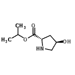 CAS#: 175168-65-7， Isopropyl (4R)-4-Hydroxy-L-Prolinate