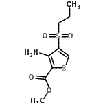 CAS#: 175201-74-8， Methyl 3-Amino-4-(Propylsulfonyl)-2-Thiophenecarboxylate