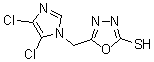 CAS#: 175201-82-8， 5-[(4,5-Dichloro-1H-Imidazol-1-Yl)Methyl]-1,3,4-Oxadiazole-2-Thiol