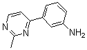 结构式 CAS# 175201-90-8, 4-(3-氨基苯基)-2-甲基嘧啶