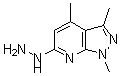 CAS#: 175202-00-3， 6-Hydrazinyl-1,3,4-Trimethyl-1H-Pyrazolo[3,4-b]Pyridine