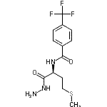 CAS#: 175202-27-4， N-[(2S)-1-Hydrazino-4-(Methylsulfanyl)-1-Oxo-2-Butanyl]-4-(Trifluoromethyl)Benzamide