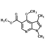 CAS#: 175202-30-9， Methyl 4-Methoxy-1,3-Dimethyl-1H-Pyrazolo[3,4-b]Pyridine-5-Carboxylate