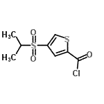 CAS#: 175202-47-8， 4-(Isopropylsulfonyl)-2-Thiophenecarbonyl Chloride