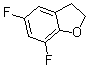 结构式 CAS# 175203-20-0, 5,7-二氟-2,3-二氢-苯并呋喃