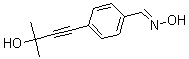 CAS 登录号：175203-57-3， 4-(3-羟基-3-甲基-1-丁炔-1-基)-苯甲醛肟
