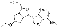 CAS#: 175203-92-6， 3-(6-Amino-9H-Purin-9-Yl)-5-Ethoxyhexahydro-1H-Cyclopenta[c]Furan-1-Methanol