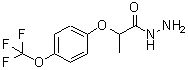 结构式 CAS# 175204-37-2, 2-[4-(三氟甲氧基)苯氧基]丙酰肼