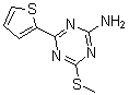 CAS#: 175204-61-2， 4-(Methylthio)-6-(2-Thienyl)-1,3,5-Triazin-2-Amine