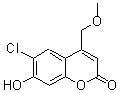 CAS#: 175205-11-5， 6-Chloro-7-Hydroxy-4-(Methoxymethyl)-2H-1-Benzopyran-2-One