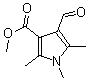 structure of CAS# 175276-49-0, 4-Formyl-1,2,5-Trimethyl-1H-Pyrrole-3-carboxylic Acid Methyl Ester;Methyl 4-Formyl-1,2,5-Trimethyl-1H-Pyrrole-3-Carboxylate, 95+%;METHYL 4-FORMYL-1,2,5-TRIMETHYL-1H-PYRROLE-3-CARBOXYLATE;METHYL 4-FORMYL-1,2,5-TRIMETHYLPYRROLE-3-CARBOXYLATE
