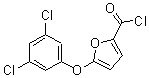 CAS 登录号：175277-07-3， 5-(3,5-二氯苯氧基)-2-呋喃甲酰氯