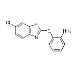CAS#: 175277-83-5， 2-[(6-Chloro-1,3-Benzothiazol-2-Yl)Sulfanyl]Aniline
