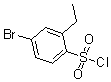 structure of CAS# 175278-24-7, 4-Bromo-2-Ethyl-Benzenesulfonylchloride;4-Bromo-2-Ethylbenzene-1-Sulfonyl Chloride, 95+%;4-BROMO-2-ETHYLBENZENE-1-SULPHONYL CHLORIDE;4-BROMO-2-ETHYLBENZENE-1-SULFONYL CHLORIDE