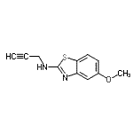 CAS#: 175841-10-8， 5-Methoxy-N-(2-Propyn-1-Yl)-1,3-Benzothiazol-2-Amine