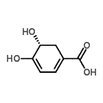 CAS#: 176226-79-2， (5R)-4,5-Dihydroxy-1,3-Cyclohexadiene-1-Carboxylic Acid