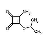 CAS#: 176261-90-8， 3-Amino-4-Isopropoxy-3-Cyclobutene-1,2-Dione