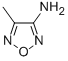 structure of CAS# 17647-70-0, Aminomethyl-Furaza;(4-Methylfurazan-3-Yl)Amine;Zero/008182;Zinc01295959
