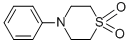structure of CAS# 17688-68-5, 4-Phenylthiomorpholine 1,1-Dioxide;Nsc261427;Thiomorpholine, 4-Phenyl-, 1,1-Dioxide;4-Phenylthiomorpholine 1,1-Dioxide