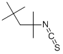 structure of CAS# 17701-76-7, 2-Isothiocyanato-2,4,4-Trimethyl-Pentane;2-Isothiocyanato-2,4,4-Trimethyl-Pentane;Zinc01692460;Nsc65473