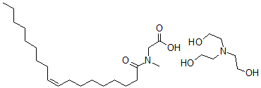 CAS#: 17736-08-2， Triethanolamine oleoyl sarcosinate