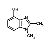 CAS#: 177477-62-2， 1,2-Dimethyl-1H-Benzimidazol-4-Ol