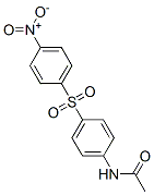 结构式 CAS# 1775-37-7, N-[4-(4-硝基苯基)磺酰基苯基]乙酰胺