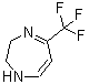 structure of CAS# 177545-13-0, 5-(Trifluoromethyl)-2,3-Dihydro-1H-1,4-Diazepine;1H-1,4-DIAZEPINE,2,3-DIHYDRO-5-(TRIFLUOROMETHYL)-;5-(trifluoromethyl)-1,2-dihydro-3H-1,4-diazepine;MFCD02186431