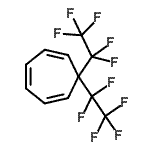 CAS#: 17838-67-4， 7,7-Bis(Pentafluoroethyl)-1,3,5-Cycloheptatriene