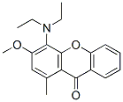 CAS#: 17854-58-9， 4-(Diethylaminomethyl)-3-Methoxyxanthen-9-One