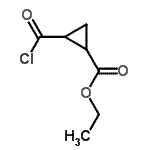 CAS 登录号：178687-20-2， 乙基2-(氯甲酰基)环丙烷羧酸酯
