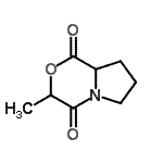 CAS#: 178757-90-9， 3-Methyltetrahydro-1H-Pyrrolo[2,1-c][1,4]Oxazine-1,4(3H)-Dione