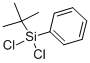 structure of CAS# 17887-41-1, Tert-Butylphenyldichlorosilane;Tert-Butyl-Dichloro-Phenyl-Silane;Dichloro(1,1-Dimethylethyl)Phenylsilane