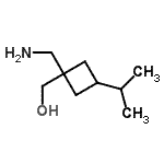CAS#: 180205-20-3， [1-(Aminomethyl)-3-Isopropylcyclobutyl]Methanol
