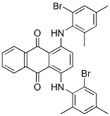 CAS#: 18038-99-8， 1,4-Bis[(2-Bromo-4,6-Dimethylphenyl)Amino]Anthraquinone