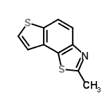 CAS#: 18044-93-4， 2-Methylthieno[2,3-g][1,3]Benzothiazole