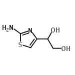 CAS#: 180720-97-2， 1-(2-Amino-1,3-Thiazol-4-Yl)-1,2-Ethanediol