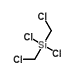 structure of CAS# 18076-97-6, Dichloro[Bis(Chloromethyl)]Silane;Bis(chloromethyl)dichlorosilane;Bis(chloromethyl)dichlorosilane, 85%(tech)