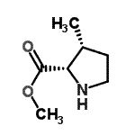 CAS#: 180978-01-2， Methyl (3R)-3-Methyl-L-Prolinate