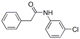 结构式 CAS# 18109-43-8, N-(3-氯苯基)-2-苯基乙酰胺