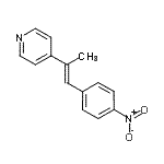 CAS#: 18150-20-4， 4-[(1E)-1-(4-Nitrophenyl)-1-Propen-2-Yl]Pyridine