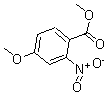 结构式 CAS# 181871-73-8, 4-甲氧基-2-硝基-苯甲酸甲酯