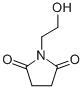 结构式 CAS# 18190-44-8, 1-(2-羟基乙基)-2,5-吡咯烷二酮