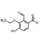 CAS#: 182067-57-8， 2-Ethoxy-3-Hydroxy-6-Nitrobenzaldehyde
