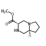 CAS#: 182072-49-7， Methyl (3S,8aS)-Octahydropyrrolo[1,2-a]Pyrazine-3-Carboxylate