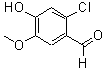 structure of CAS# 18268-76-3, 2-Chloro-4-Hydroxy-5-Methoxy-Benzaldehyde;2-Chloro-4-Hydroxy-5-Methoxy-Benzaldehyde;Nsc95796;Bas 08767097