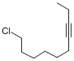 structure of CAS# 18295-64-2, 10-Chloro-3-Decyne;10-Chloro-3-Decyne;3-Decyne, 10-Chloro-