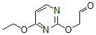CAS#: 183232-39-5， [(4-Ethoxy-Pyrimidin-2-Yl)Oxy]-Acetaldehyde