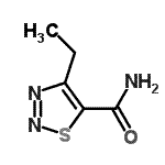 CAS#: 183302-59-2， 4-Ethyl-1,2,3-Thiadiazole-5-Carboxamide