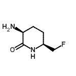 CAS#: 183318-53-8， (3S,6S)-3-Amino-6-(Fluoromethyl)-2-Piperidinone